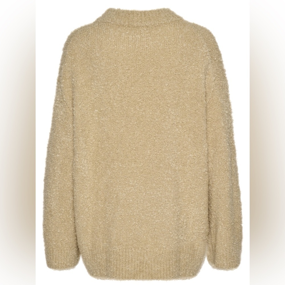 SOAKED IN LUXURY Women's Tan oversized L/XL Turtleneck Sweater NWT - Picture 8 of 12